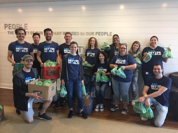Volunteers from AEO